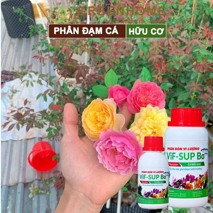 Phân đạm cá Lavamix, chai 100ml, hữu cơ cho cây khoẻ, rể khoẻ, siêu chồi và hoa