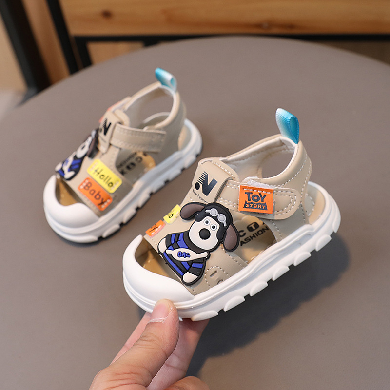 Giày Sandal quai hậu cho bé, giày tập đi siêu nhẹ, chống trơn trượt – GSD9102
