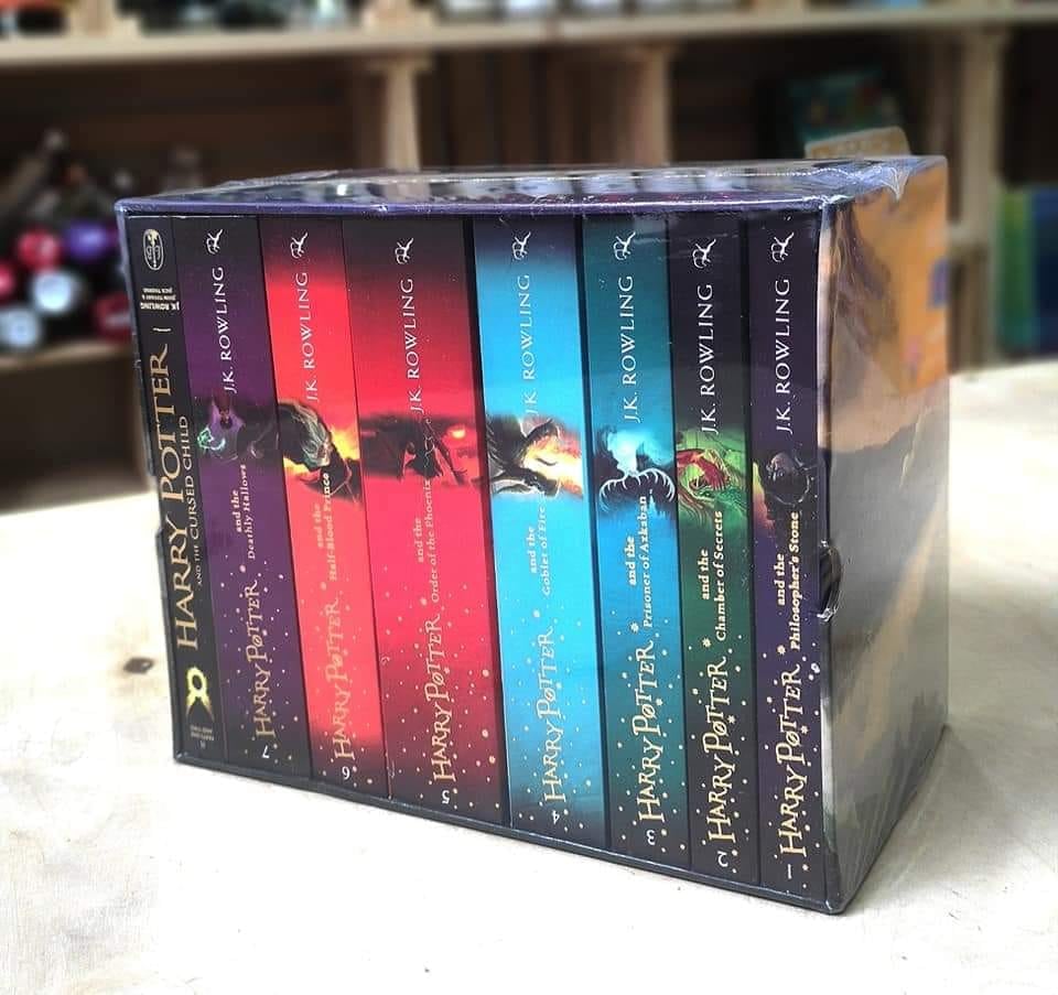 Harry potter 8q nhập box set kèm file audio