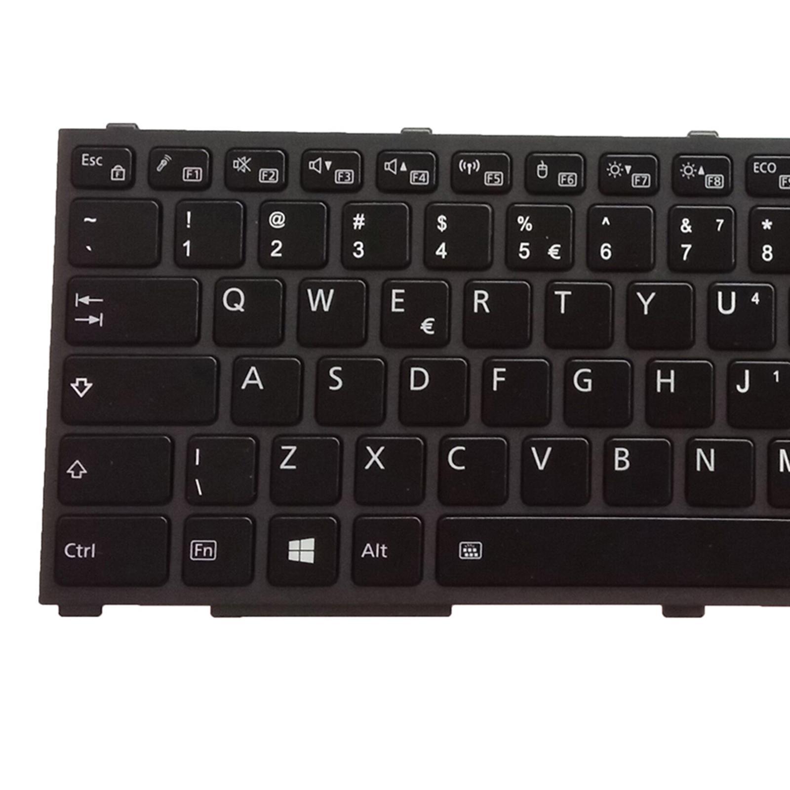 Laptop Replacement Keyboard Replace Parts US English Layout for T937 Durable