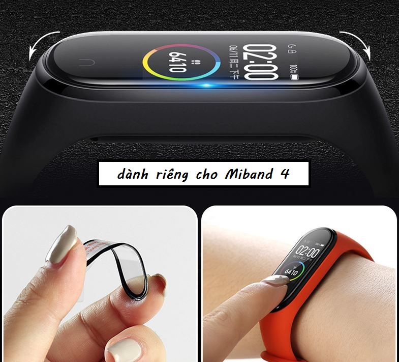 Cường lực dẻo full viền cho Miband 4