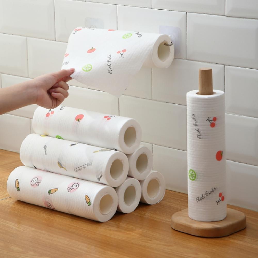 Giấy lau đa năng cuộn 220 tờ siêu dai có thể giặt tái sử dụng