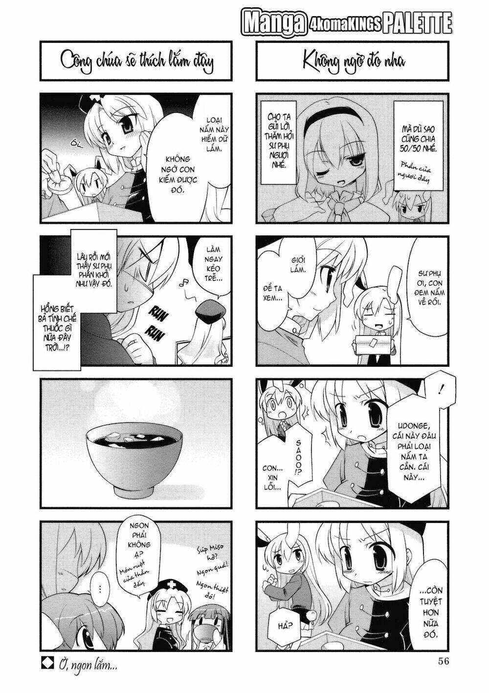 inaba mặt trăng và inaba trái đất chapter 16 8