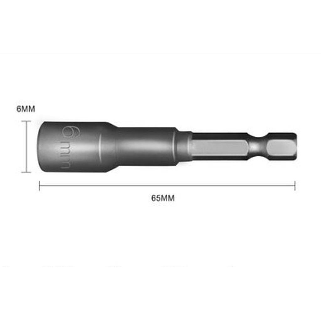 Hex Socket Sleeve Nozzles  Nut Driver Drill Bit Hex Power Tool
