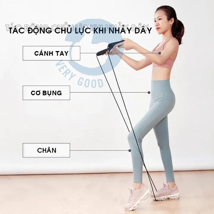DÂY NHẢY THỂ DỤC LÕI THÉP