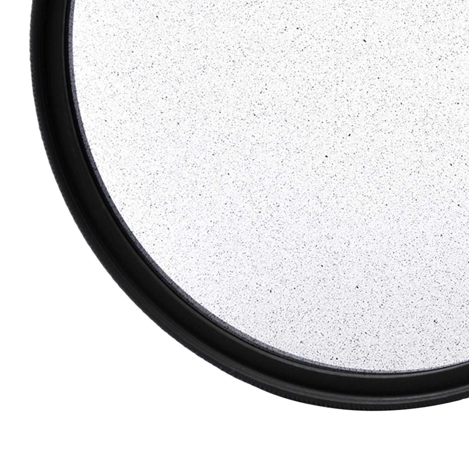 1/2 Black Mist Diffusion Lens Filter Dreamlike Effect Durable Soft Glow Cine Filter for Photography