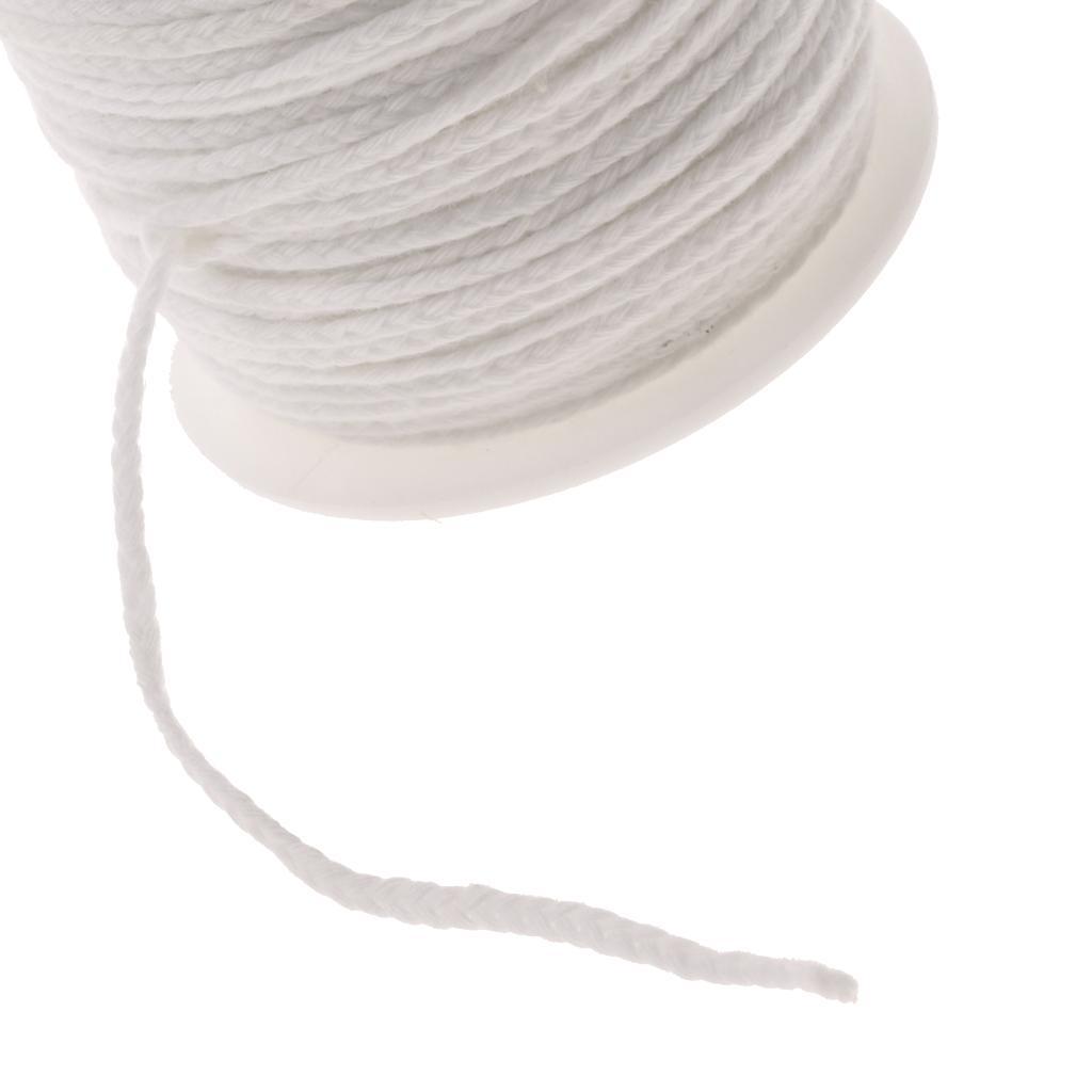 200 Foot Spool Candle Wicks + 2cm   Sustainers Tabs for Candle Making DIY