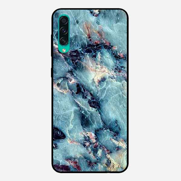 Ốp Lưng in cho Samsung A50 Mẫu Nền Đá Hoa 5 - Hàng Chính Hãng