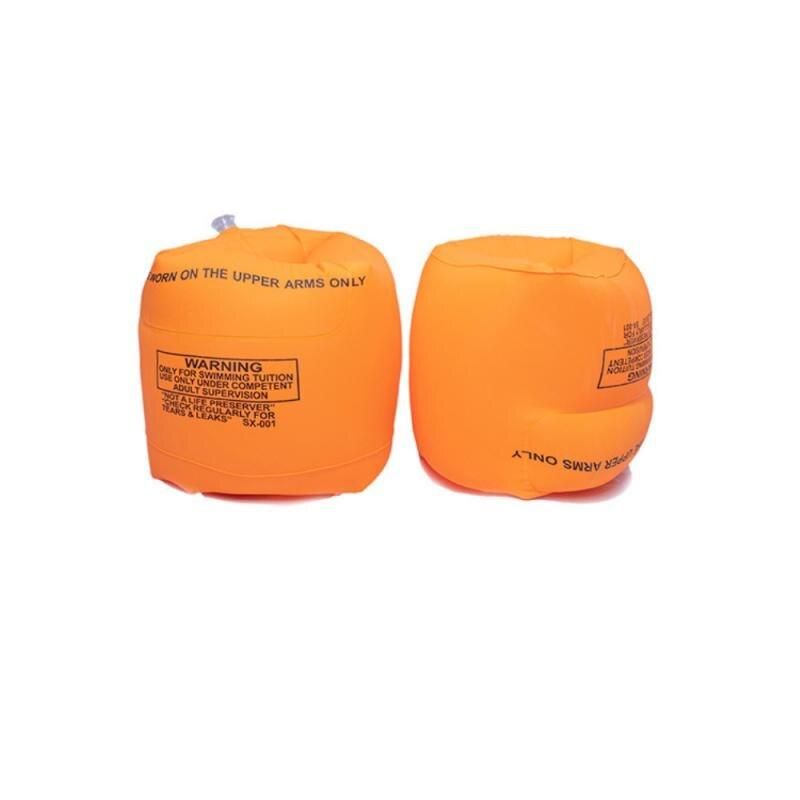 2pcs Kids Swimming Arm Ring Foldable PVC Safety Durable Inflatable Swimming Arm Band Rings Children Float Air Sleeves Circle