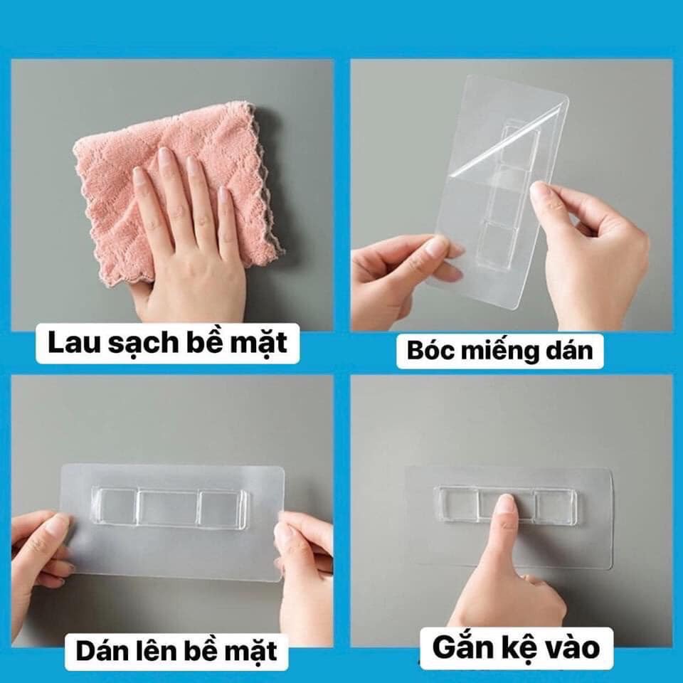 Ống Đựng Đũa, Muỗng Thìa Dĩa Dán Tường Hình Đám Mây Kèm Móc Treo Tiện Lợi - Giá, Kệ Đựng Đũa Gián Tường - HÀNG LOẠI 1