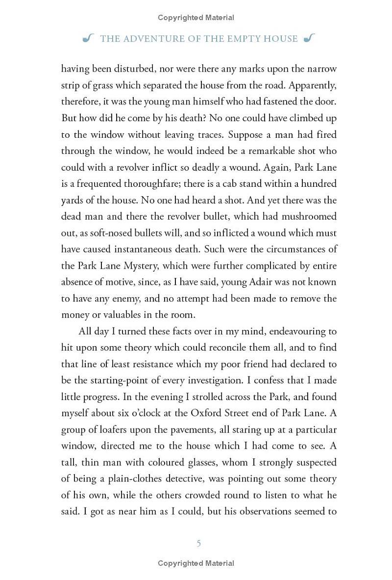 The Return Of Sherlock Holmes (Pretty Books - Painted Editions)