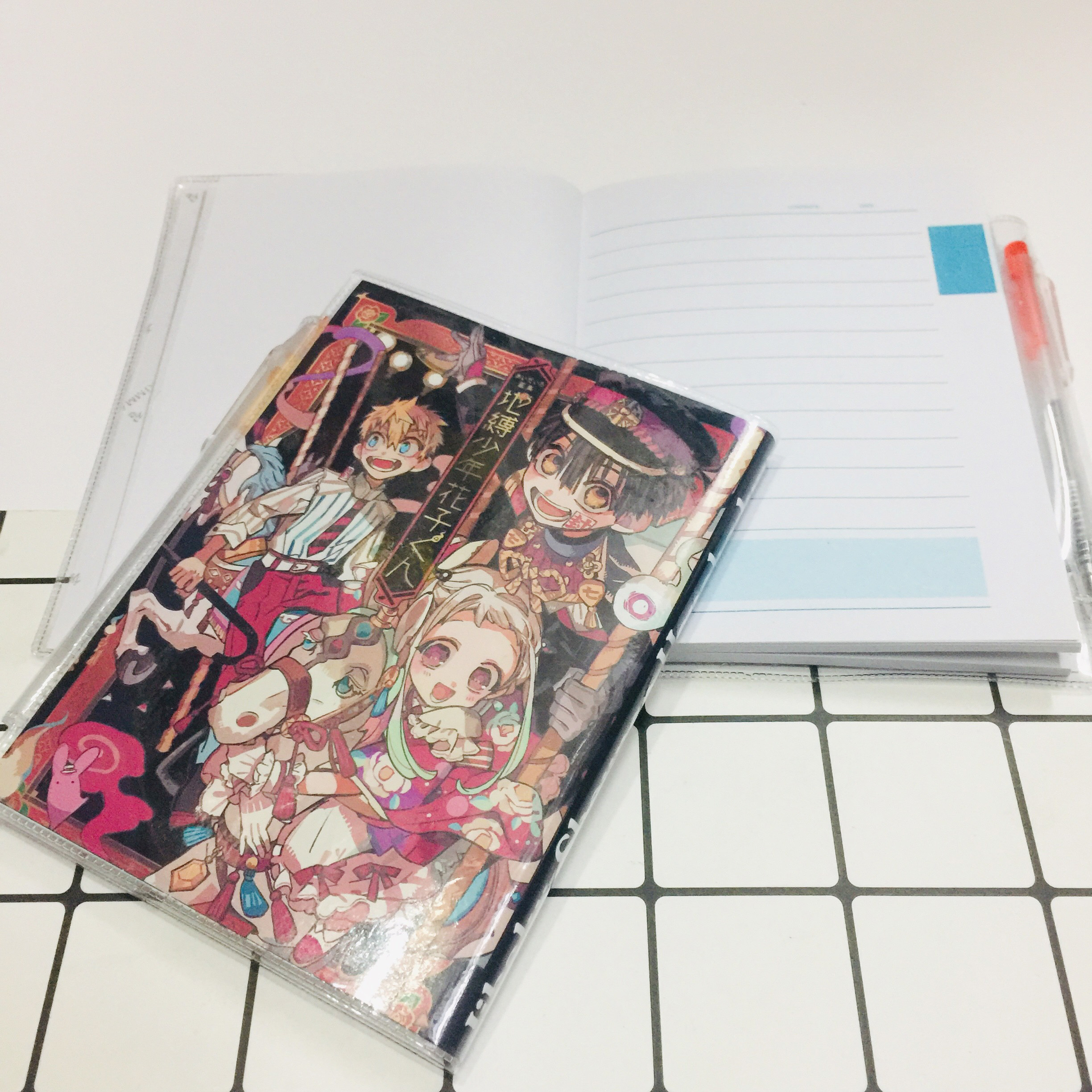 Combo 2 SỔ TAY NHỎ KÈM BÚT Jibaku Shounen Hanako-kun NHIỀU MẪU NGẪU NHIÊN