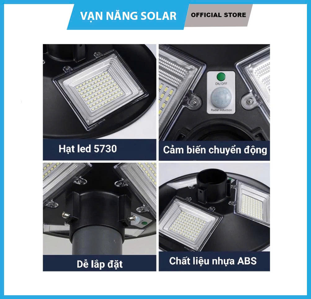 Đèn năng lượng mặt trời hình đĩa bay UFO 150W, 250W