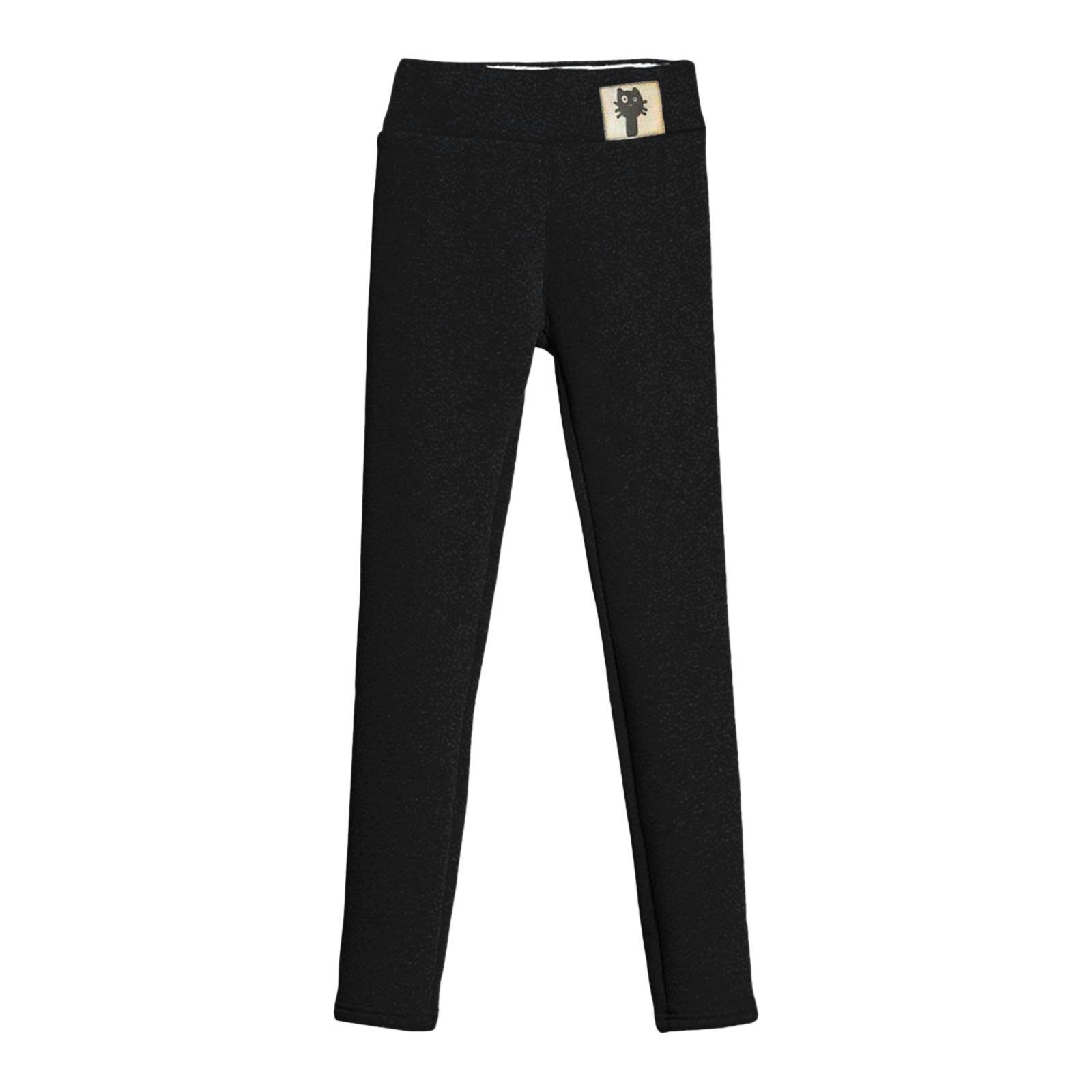 Women Fleece Lined Leggings Thick Cashmere Tights High Waisted Legging Women Leggings Workout Running Winter