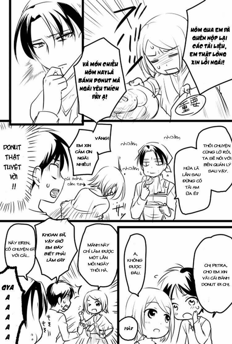 tấn công người khổng lồ - doujinshi levihan chapter 18 3