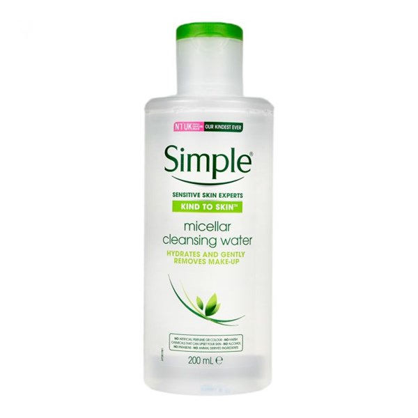 Nước tẩy trang Simple Cleansing Micellar Water