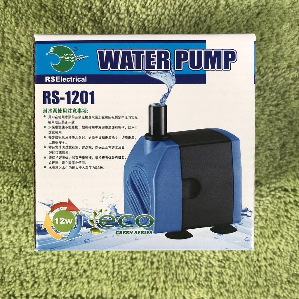 Máy bơm nước bể cá RS-1201, hàng cao cấp nhỏ gọn (12W, 600L/H)