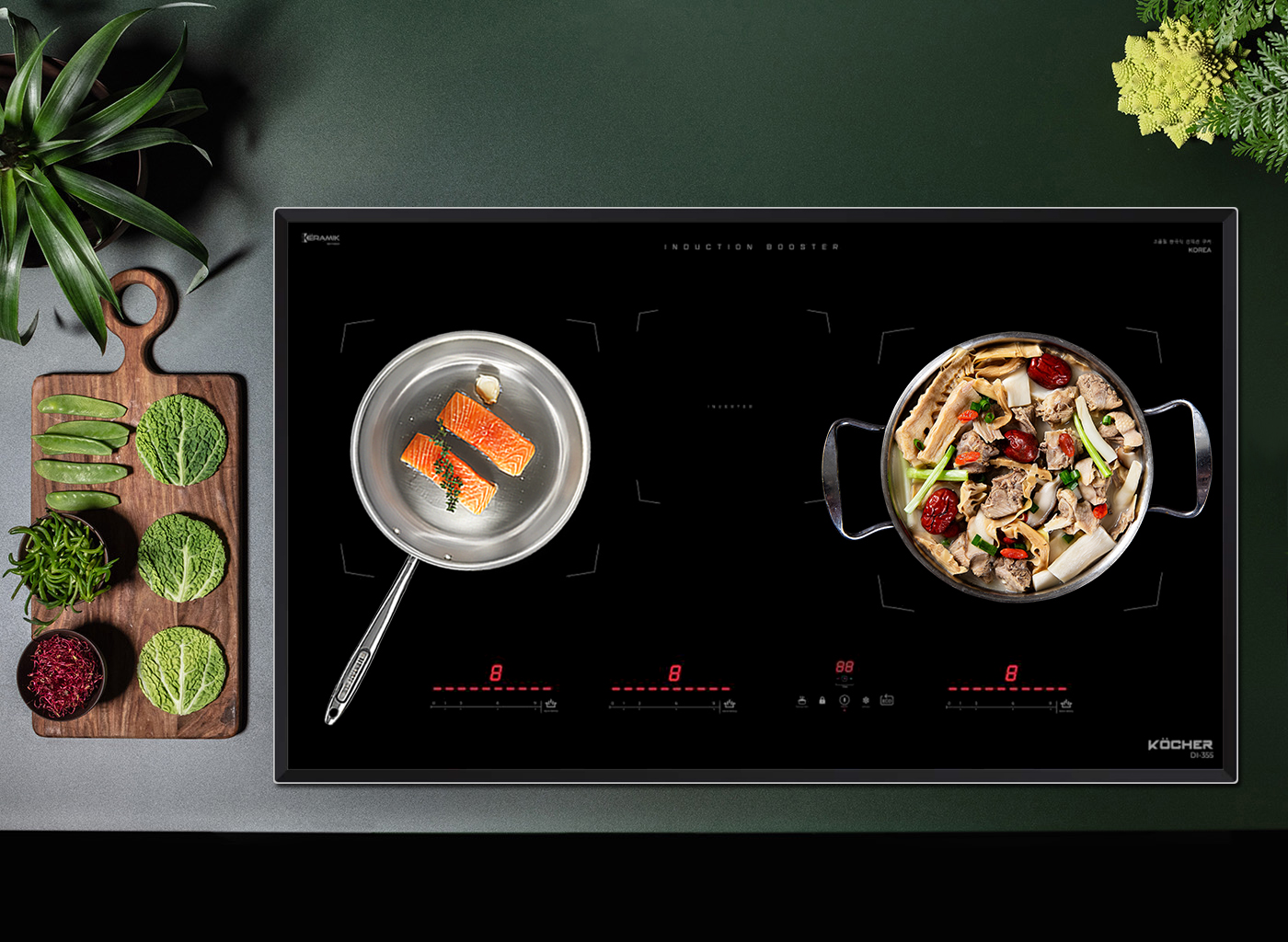 Bếp Từ Kocher DI-355 - Hàng Chính Hãng