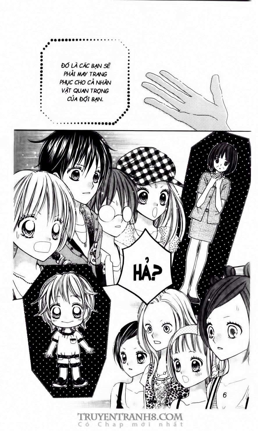 tiệm thời trang, love cotton chapter 25 4