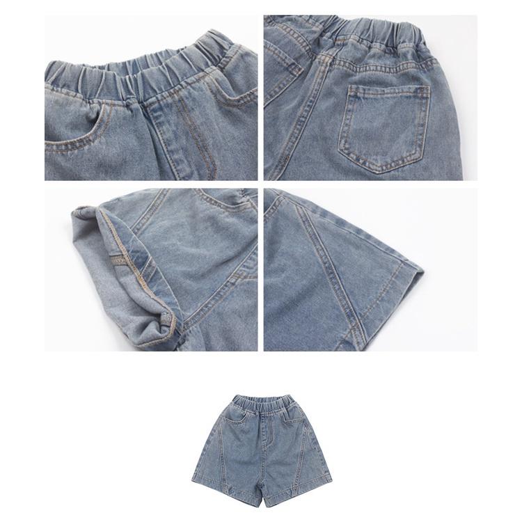 Quần short Jean ngố cho bé