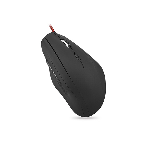 Chuột quang kiểu dáng Handy Vertical chóng mỏi, tích hợp 6 nút chức năng - Handy Vertical Mouse Actto MSC-185 - Hàng chính hãng