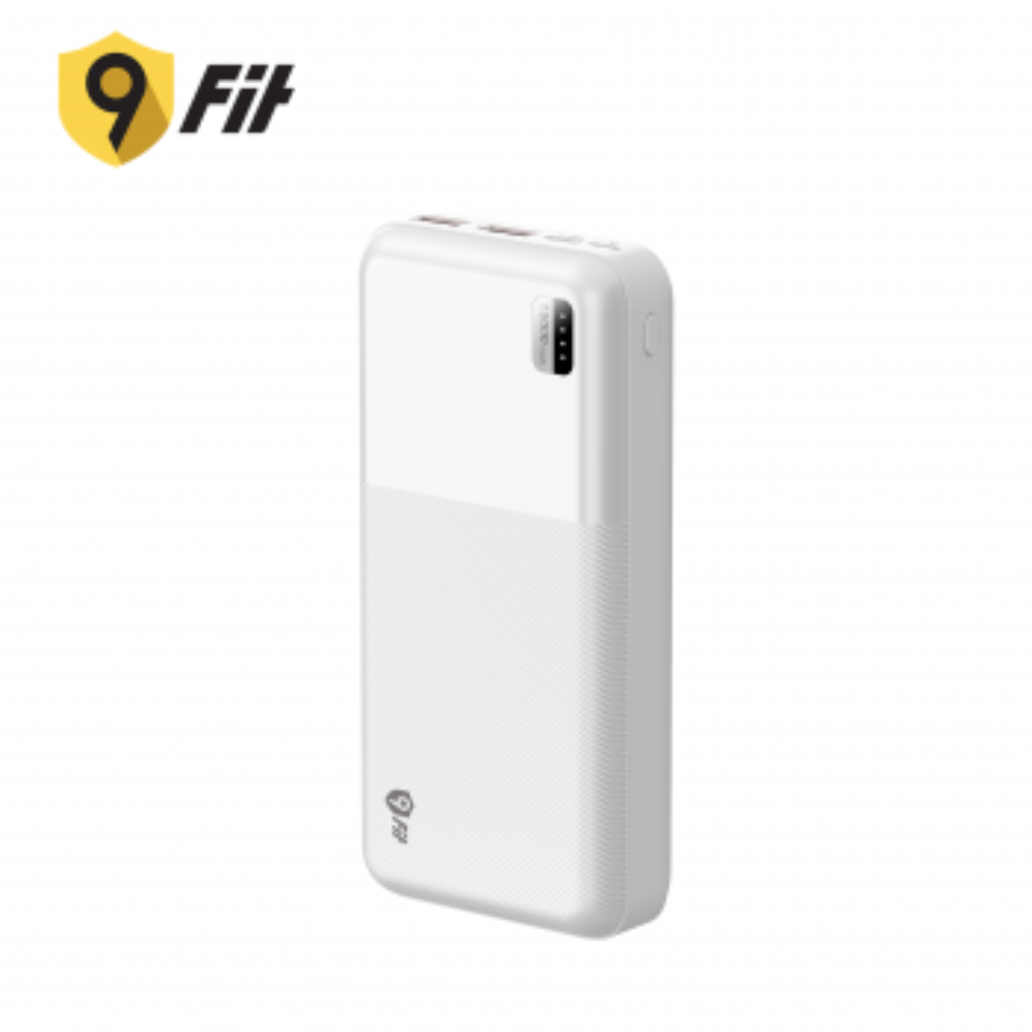 Sạc Dự Phòng 9FIT 20000mAh /3.7V Li-Polymer 9PL20K1 - hỗ trợ sạc nhanh 10,5W tích hợp 2 cổng output - Hàng chính hãng