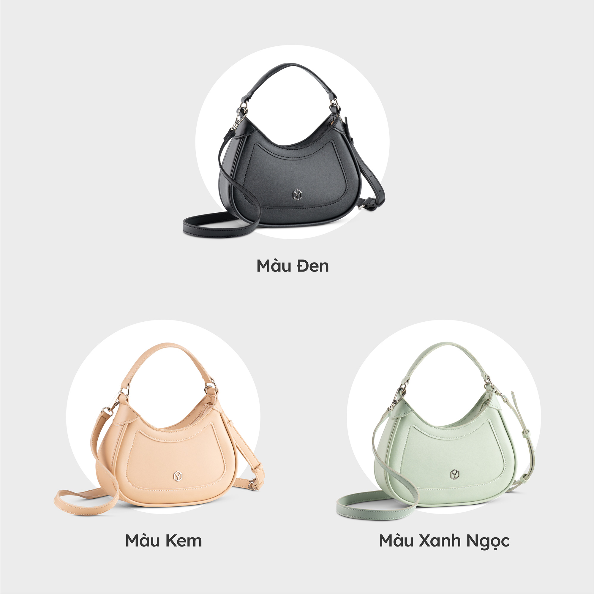 Túi xách da nữ nhỏ dáng xinh thanh lịch YUUMY Seasand YN222