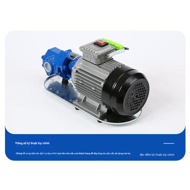 Máy Bơm Dầu Thủy Lực Bánh Răng 380V 3 Pha