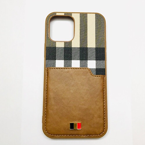 Ốp lưng cho iPhone 12 và 12 Pro Leather Wallet Pc Tpu chống sốc