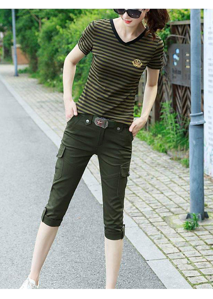Bộ đồ thể thao lính thun kaki TT369