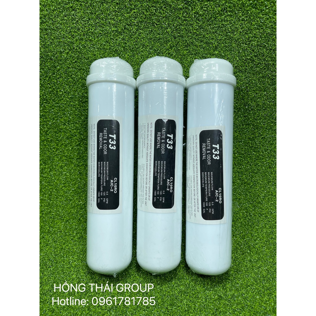 Lõi Lọc Than Hoạt Tính T33 Lớn Hàng Chất Lượng