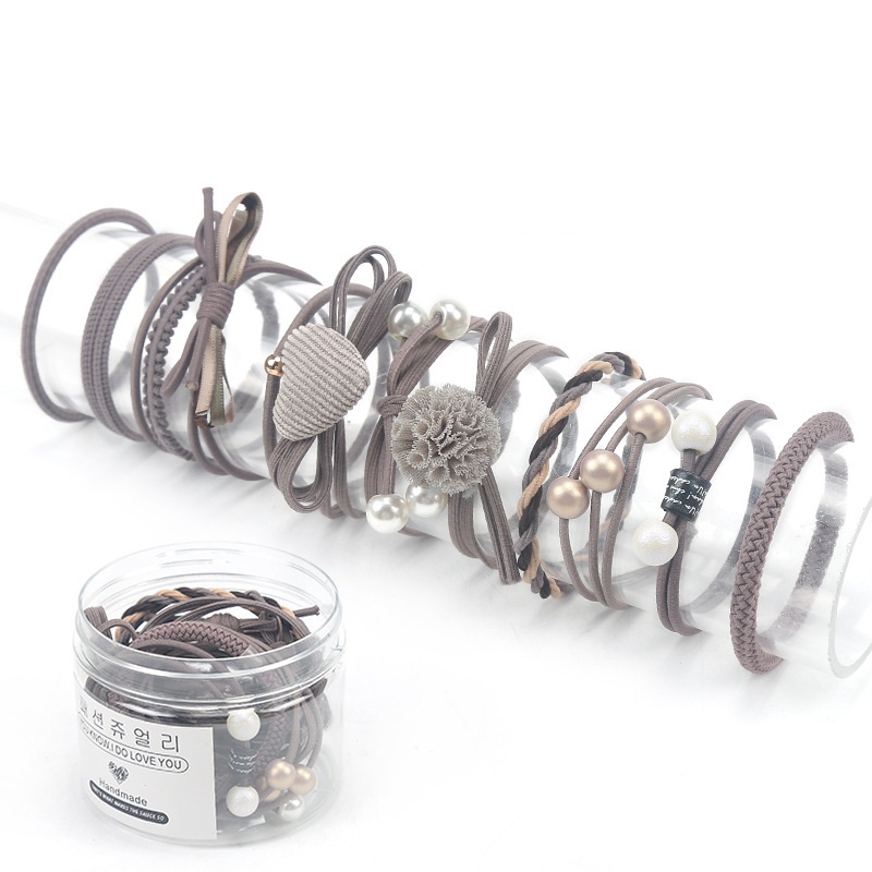 Hộp Dây Cột Tóc 12 Dây Siêu Xinh - DT09