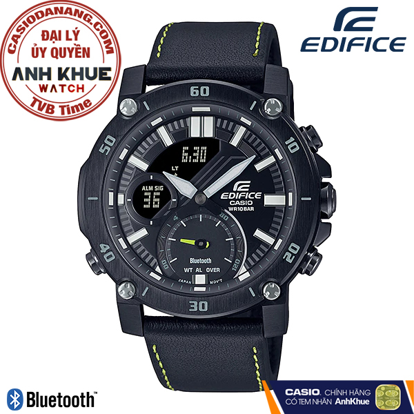 Đồng hồ nam dây da Casio Edifice chính hãng ECB-20CL-1ADF (46mm)