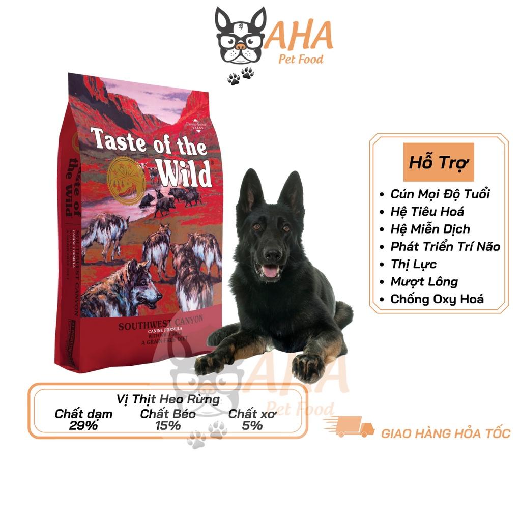 Thức Ăn Cho Chó Becgie Taste Of The Wild Bao 2kg - Sierra Mountain Thức Ăn Cho Chó, Vị Thịt Cừu, Trái Cây Rau Củ Quả