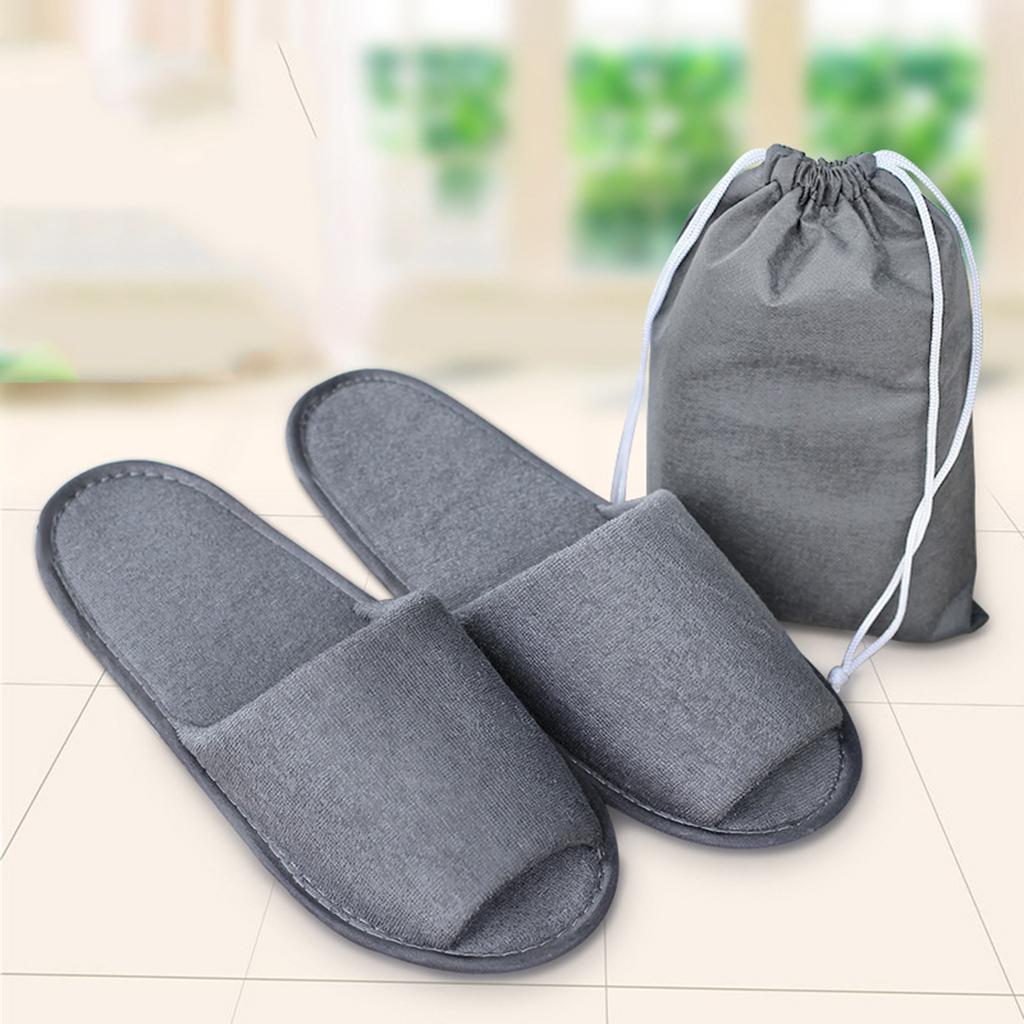 Unisex Hotel Travel Spa Disposable  Guest   Slipper