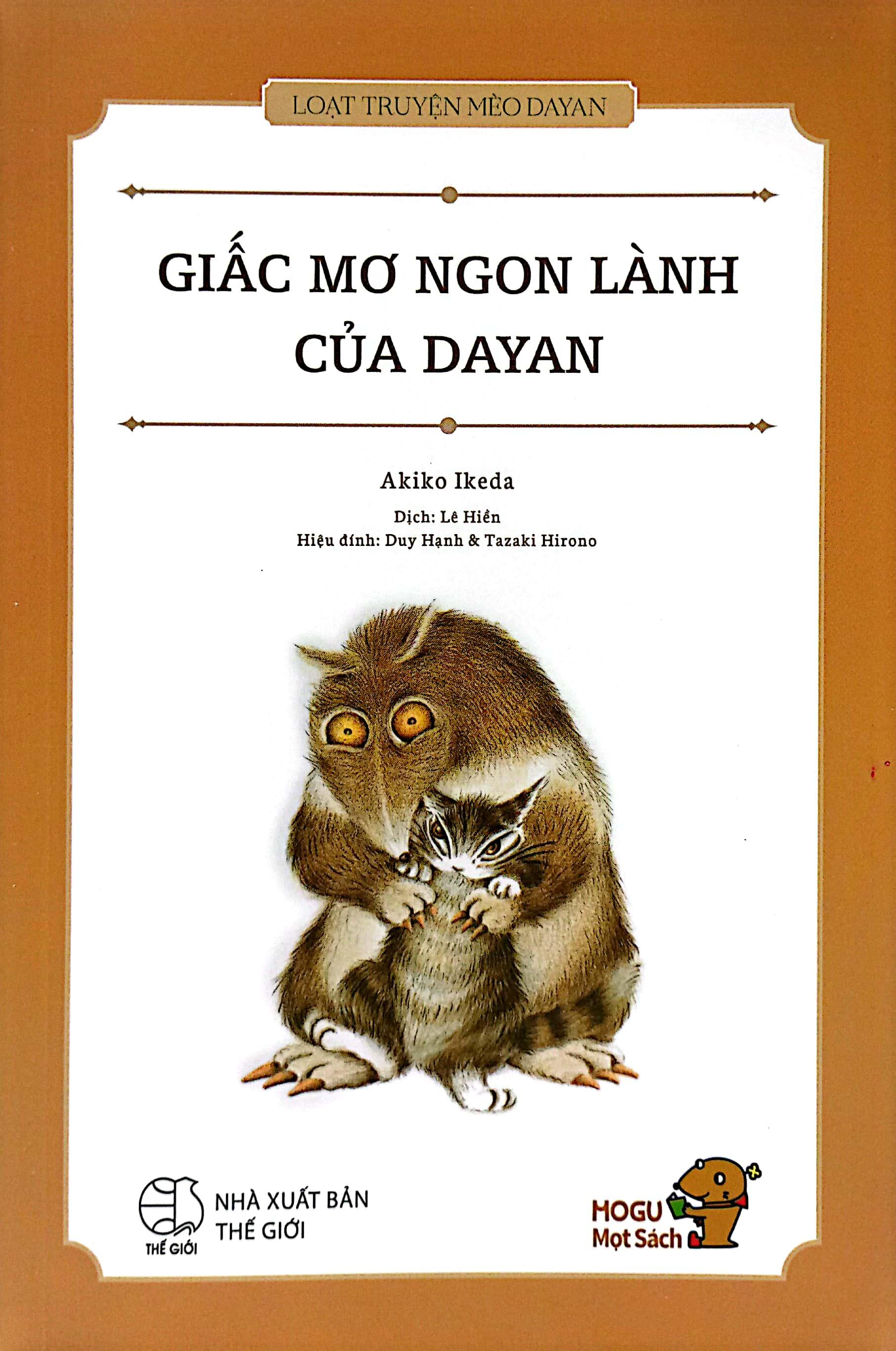 Mogu Mọt Sách - Loạt Truyện Mèo Dayan - Giấc Mơ Ngon Lành Của Dayan