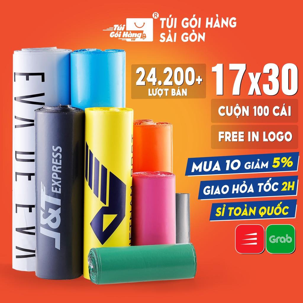Túi Gói Hàng 17x30 TUIGOIHANGVN Cuộn 1kg