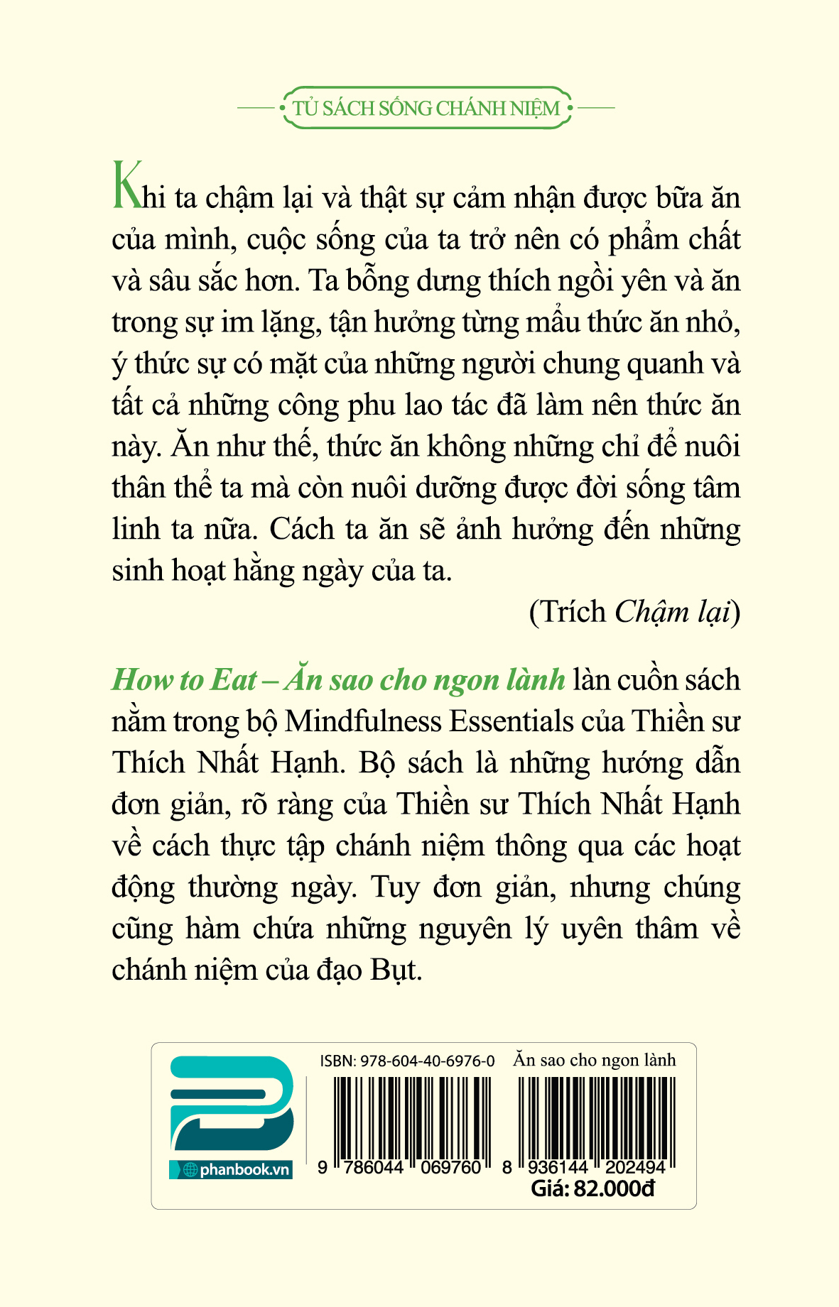 How To Eat - Ăn Sao Cho Ngon Lành (Sách Bỏ Túi)