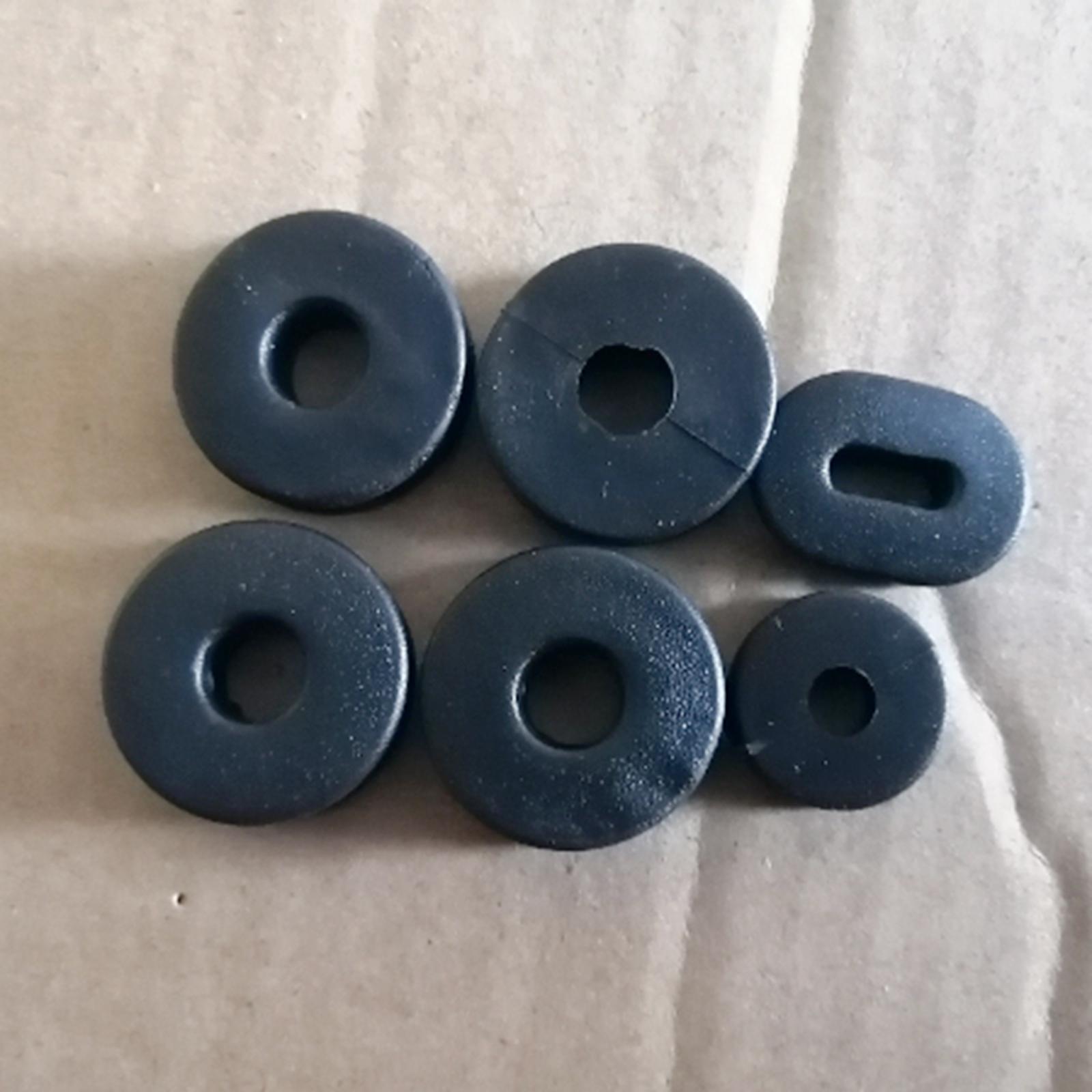 Rubber Side Cover Grommet Eyelet Assortment for for Suzuki GN125 GN125 HJ125-K