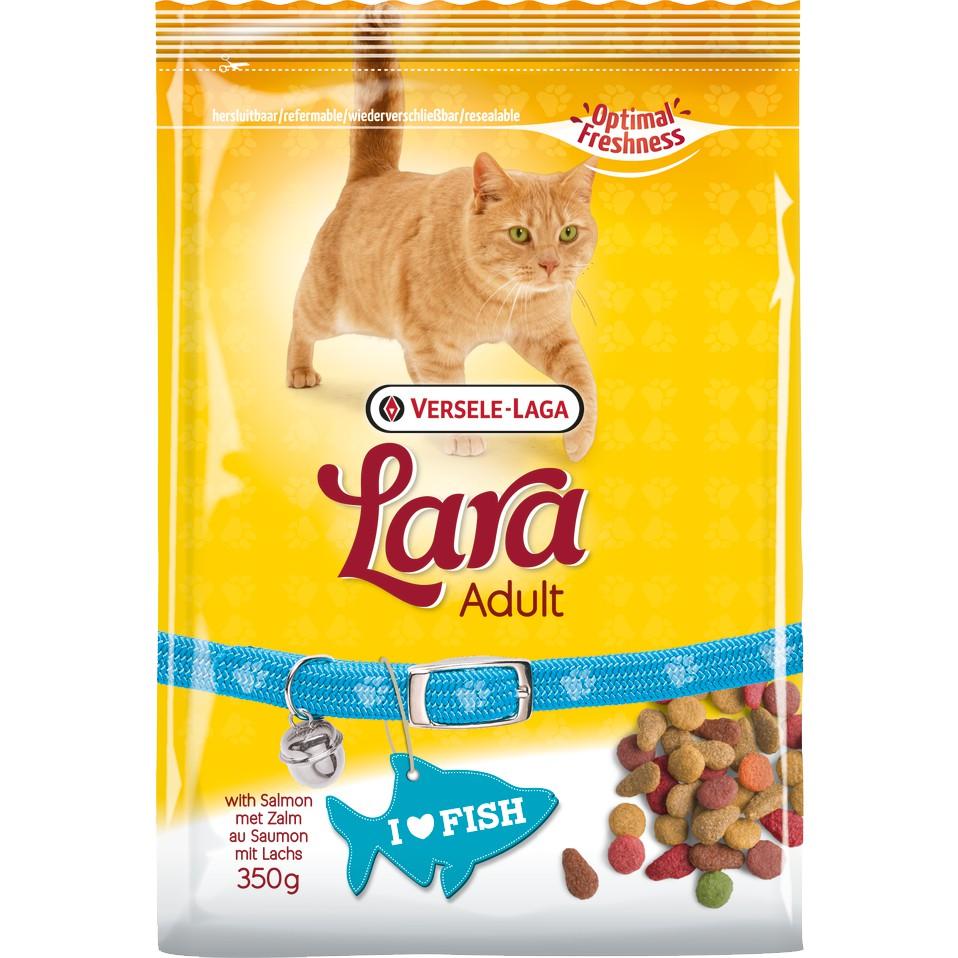 Thức Ăn Cho Mèo Trưởng Thành Dạng Hạt Vị Cá Hồi - Versele-Laga Lara Adult Salmon Bổ Sung Vitamin Và Khoáng Chất Gói 350r