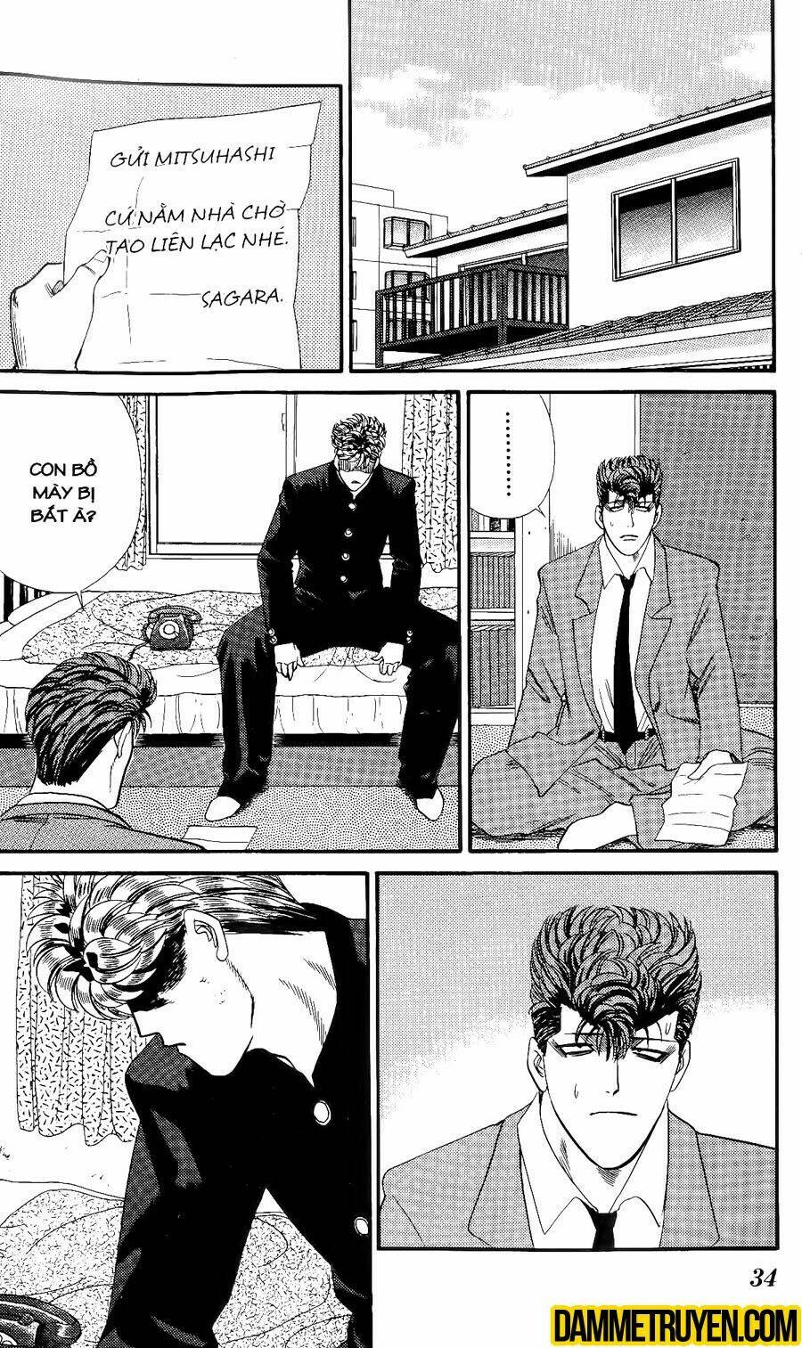 kyou kara ore wa - cặp bài trùng chapter 360 9