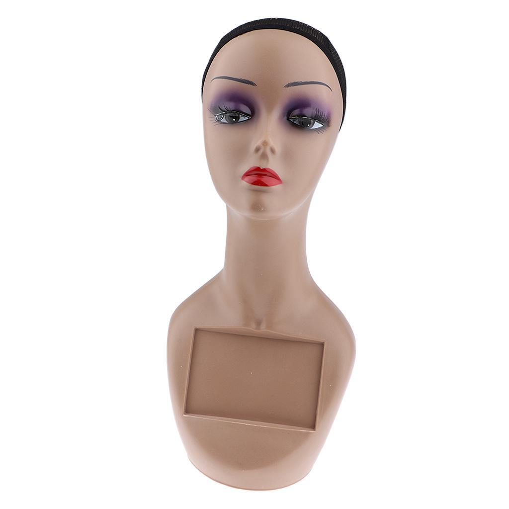 Awsome Female Mannequin Head Model  Wig Display Holder Stand Rack Tools