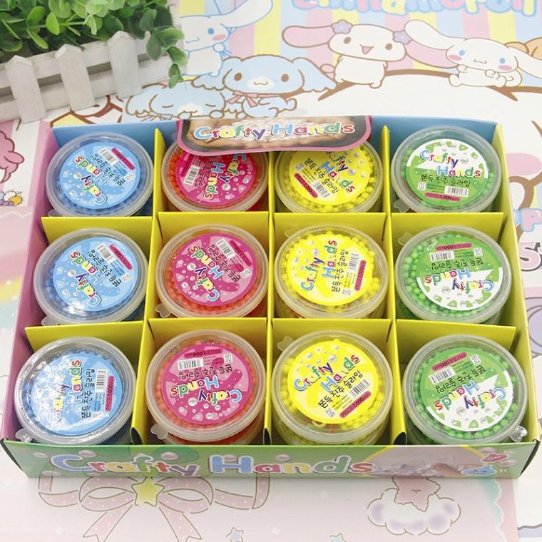 LỐC 12 SLIME CHARM HỘP XỐP đồ giải trí slam lạ đời (TÁCH LẺ 1 HỘP