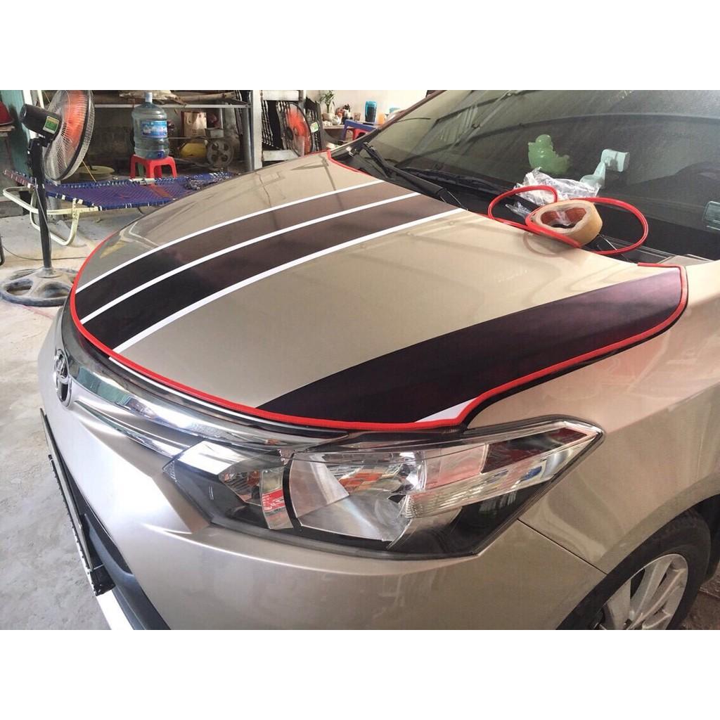 Nẹp u lõi thép, ron viền cánh cửa chữ u chống va đạp dành cho xe hơi, oto