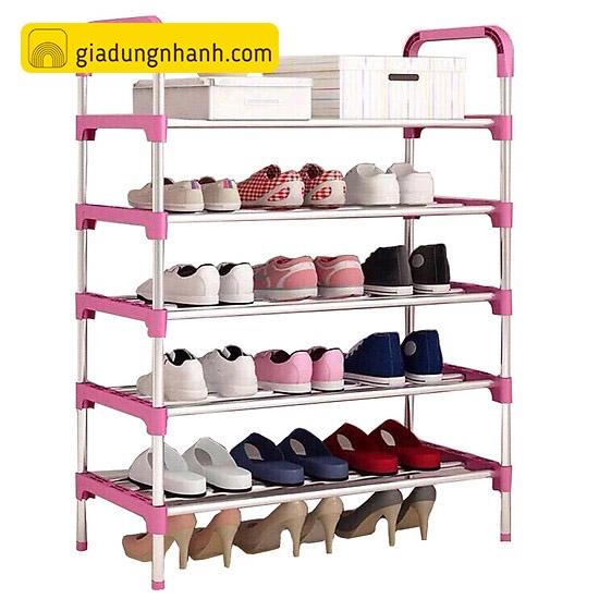 Kệ Để Giầy 5 Tầng Lắp Ghép Tiện Lợi