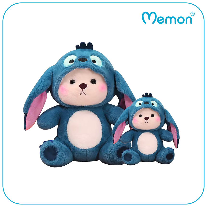 Gấu Bông Teddy Lena Cosplay Stitch 40cm - 80cm Cao Cấp Memon