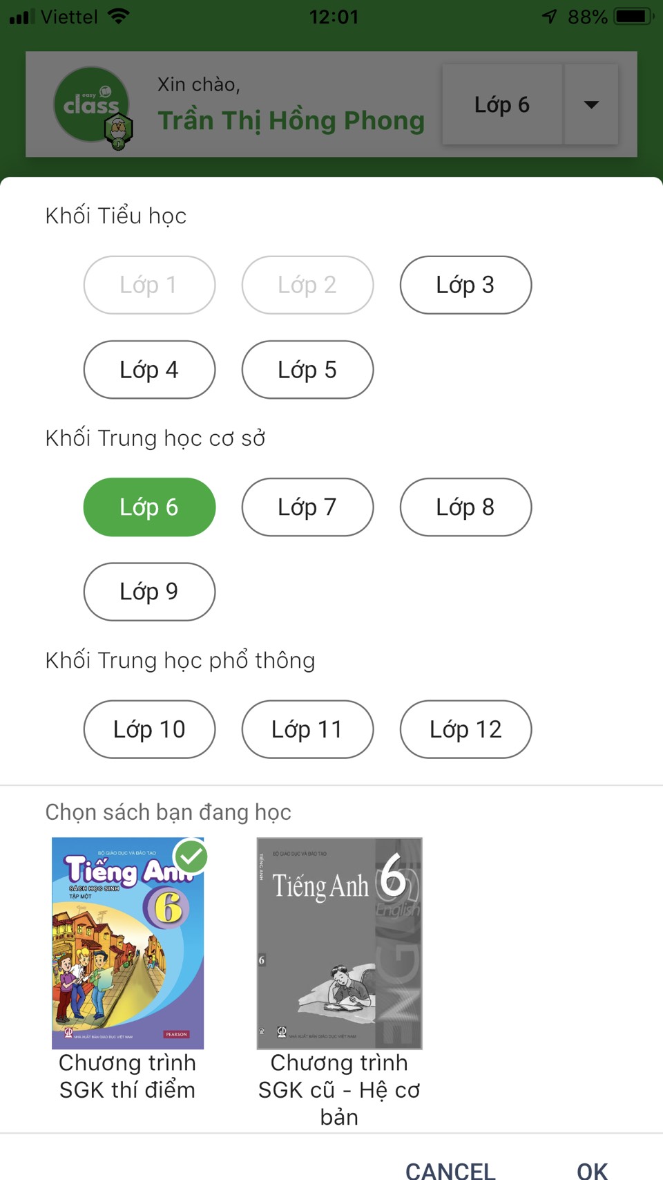 PHẦN MỀ DẠY TIẾNG ANH EASY CLASS LÀ ỨNG DỤNG CÔNG NGHỆ SỐ HÓA TOÀN BỘ SÁCH GIÁO KHOA TIẾNG ANH TỪ LỚP 3 ĐẾN LỚP 12 (1 NĂM)- ANHLAM