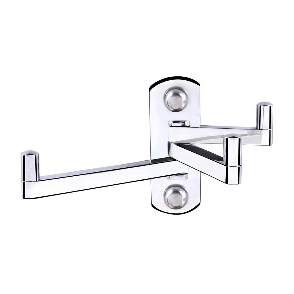 Móc quần áo TOVASHU 3 chia treo sau cửa inox 304