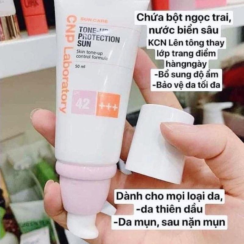 Kem chống nắng CNP nâng tông Laboratory tone up protection sun