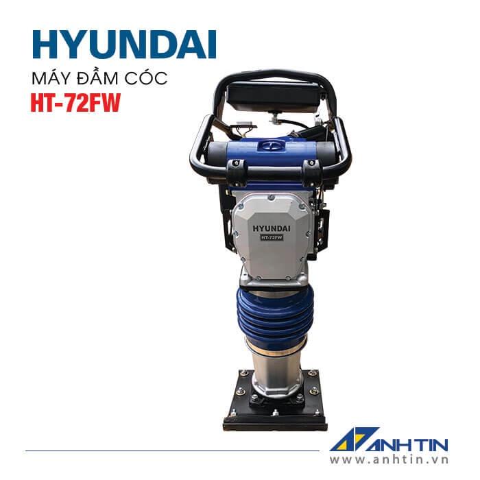 Máy đầm cóc HYUNDAI HT-72FW | Động cơ Robin EH12 | 3.0kW - 4.0HP | Tần số đập 650 - 695 lần/phút | Bảo hành 12 tháng